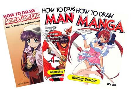 How to Draw Manga: Beginners Gift Set (3 Book Set W/Slipcase )
