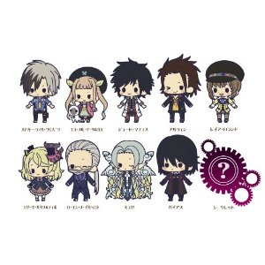 Tales of Xilia Rubber Strap Collection 2 (1 Blind Box)