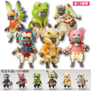 Monster Hunter: Otomo Airou/Merarou CFB Light Model Capcom Figure Builder Vol. 02 (1 blind box)