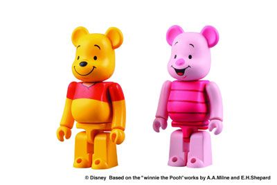 Winnie the Pooh: Pooh and Piglet Kubrick Action Figure Set