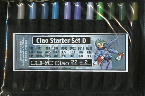 Copic Manga Ciao Starter Set D