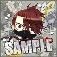 BRAVE 10 - Microfiber mini towel Chimi Series: Hanzo Hattori