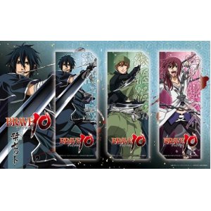 Brave 10 Clear Bookmarker: Saizo, Sasuke, and Kamanosuke
