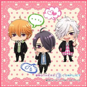 Brother's Conflict Microfiber Minitowel: Tsubasa, Azusa, and Natsume