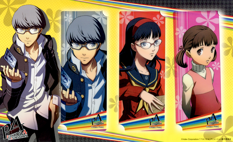 Persona 4 - Clear Bookmarker set Ver. 2 (Set of 3)