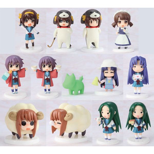 Haruhi: The Melancholy of Suzumiya Haruhi chan & Nyoro-n Churuyasan 2 Toys Works Collection: Niitengo (1 Blind Box)