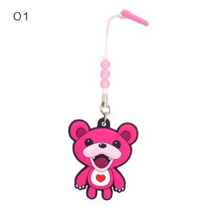 Chara Clean Earphone Jack: Jack Bear Pink
