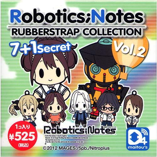 Robotics; Notes - Rubberstrap Collection Vol. 2 D4 Series (1 Blind Box)