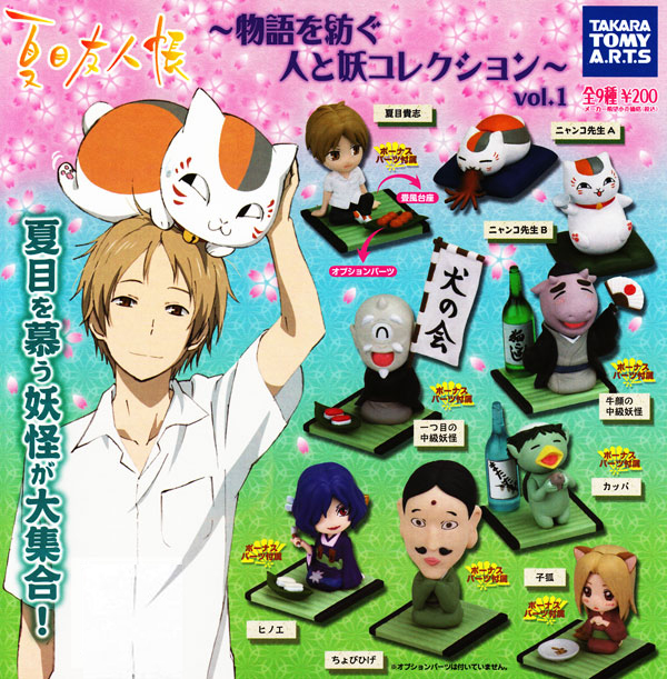 Natsume Yuujincho - Monogatari o Tsumugu Hito to Ayakashi Collection  Vol.1 (1 Blind Pack)