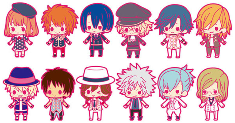 Uta no Princesama Debut! Rubber Key Chain (1 Blind Box)