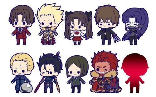 Fate/Zero Chapter 2 - Rubber Strap Collection (1 Blind Pack)