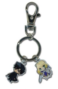 Fate/Zero - Kiritsugu and Saber Metal Keychain