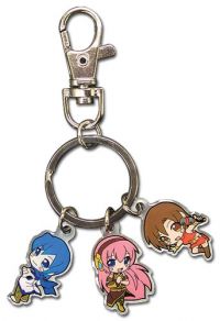 Vocaloid - Miku, Meiko and Kaito Key Chain