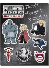 FullMetal Alchemist Brotherhood - Assortment Sticker