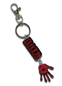 High School of the Dead - Logo and Bloody Hand Key Chain