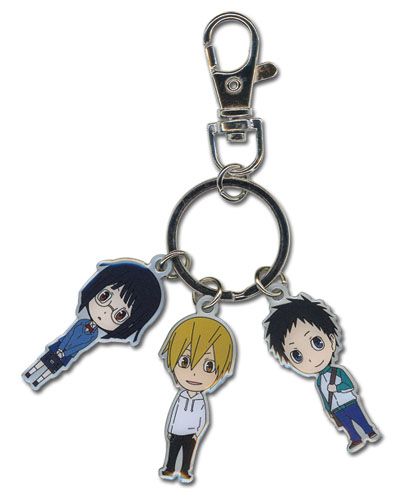 Durarara!! - Mikado, Masaomi, and Anri Key Chain