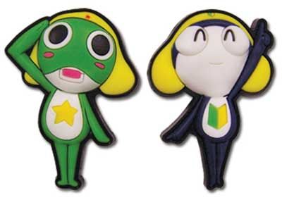 Keroro Gunso (Sgt. Frog): Keroro and Tamama Pins (Set of 2)