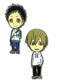 Durarara!! - Midado and Masaomi Pins (Set of 2)