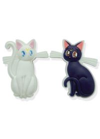Sailor Moon - Luna and Artemis Pins (Set of 2)