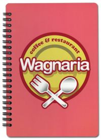 Wagnaria Menu Cover Notebook
