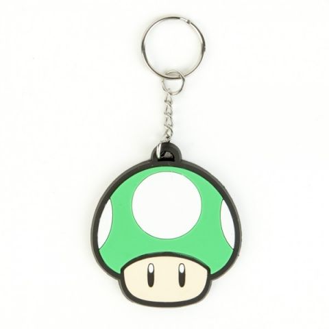 Nintendo - 1Up Green Mushroom Key Chains