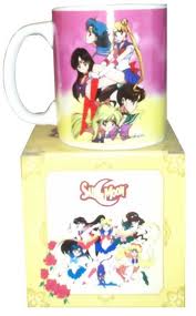 Sailor Moon - Group Sailor Suits Mug Cup(Pink and Yellow) 
