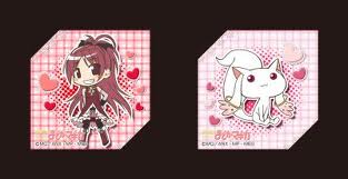 Puella Magi Madoka Magica: Mini Cloth - Kyoko & Kyubey