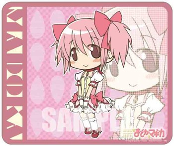 Puella Magi Madoka Magica: 3D Mouse Pad Chibi Madoka