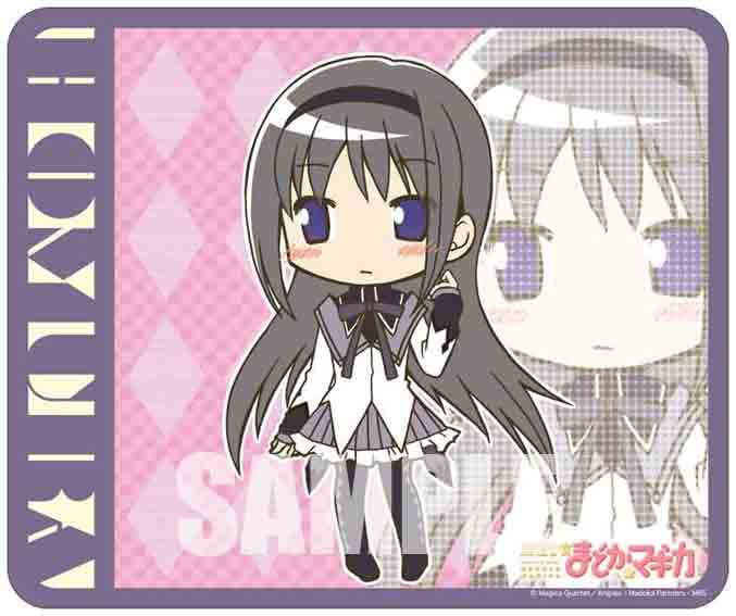 Puella Magi Madoka Magica: 3D Mouse Pad Chibi Homura