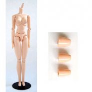 Obitsu Body 27cm Doll - Female: Normal Body: White Skin (No Head)
