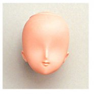 Obitsu Body Doll Head for 27cm Doll - 04 Head Natural Skin (2pcs)