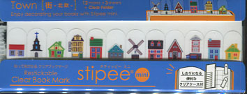 Clear Book Mark - Stipee Mini (Town - Europe -) 