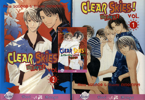 Clear Skies! Vol. 01-02 + Novel (Yaoi GN)