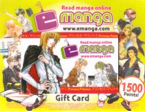 Emanga 1500 Point Gift Card