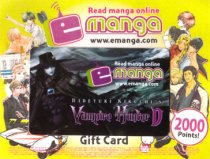 Emanga 2000 Point Gift Card
