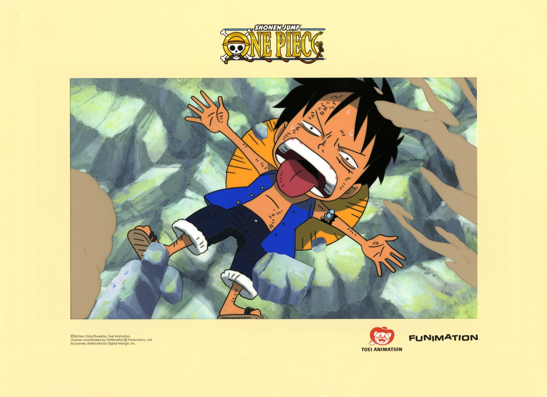 One Piece Cel: Monkey D. Luffy (B)