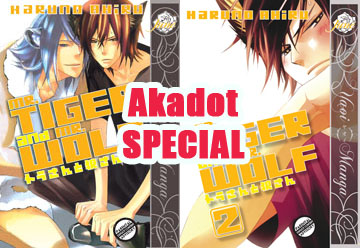 Mr. Tiger and Mr. Wolf Vol. 01 and Vol. 02 (Yaoi GN)