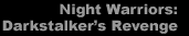 Night Warriors: Darkstalker's Revenge